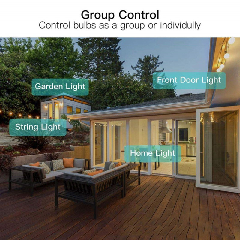 5W E14 6500K RGBW Voice Smart WiFi LED Candle Light Bulb, Work With Alexa & Google Assitant, AC85-265V, Multi-Color, APP Long-distance Remote Control LED Light Bulb 5W E14 6500K RGBW Voice Smart WiFi LED Candle Light Bulb, Work With Alexa & Google Assitant, AC85-265V, Multi-Color, APP Long-distance Remote Control LED Light Bulb
